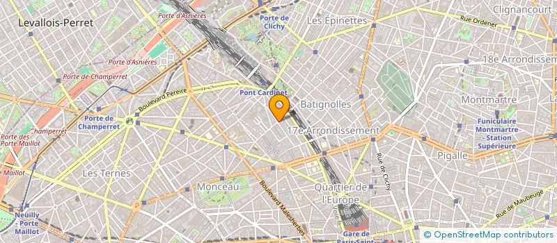 localisation de l'entreprise MADAME ISABELLE BAURET  PARIS