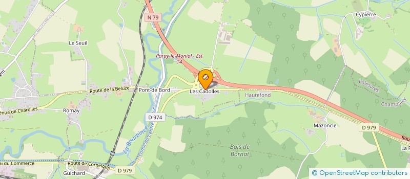 localisation de l'entreprise MADAME ISABELLE BAVIERE  VOLESVRES