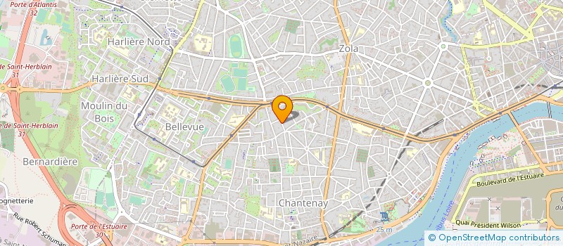 localisation de l'entreprise MADAME ISABELLE BEAL  NANTES