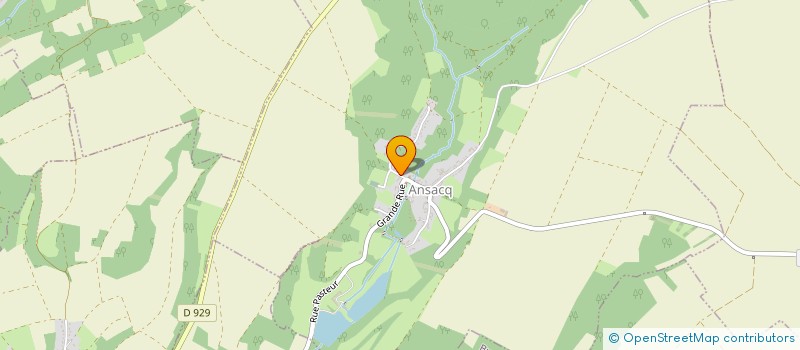 localisation de l'entreprise MADAME ISABELLE BEAUDOU  ANSACQ