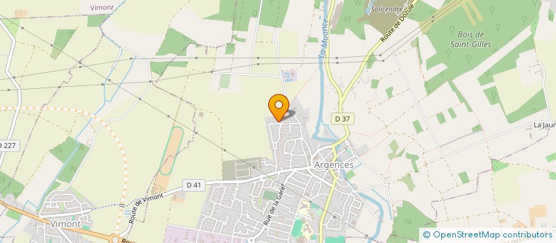 localisation de l'entreprise MADAME ISABELLE BEAUSSIEUX  ARGENCES