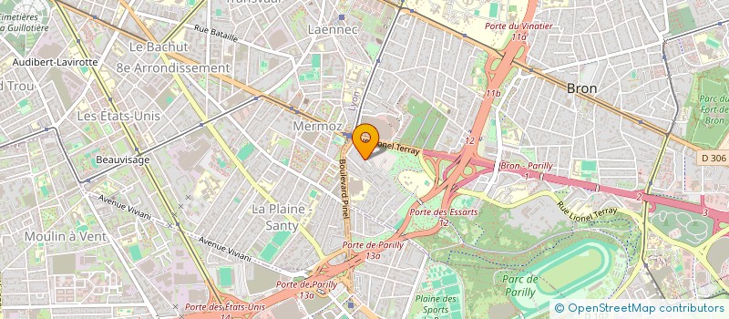 localisation de l'entreprise MADAME ISABELLE BEGUIN  LYON