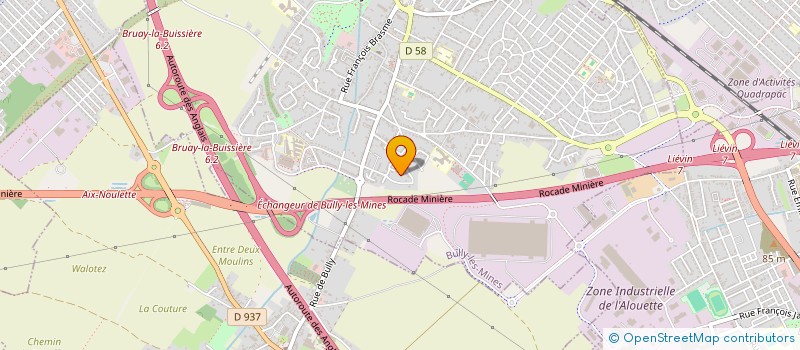 localisation de l'entreprise MADAME ISABELLE BELANGER  AIX-NOULETTE