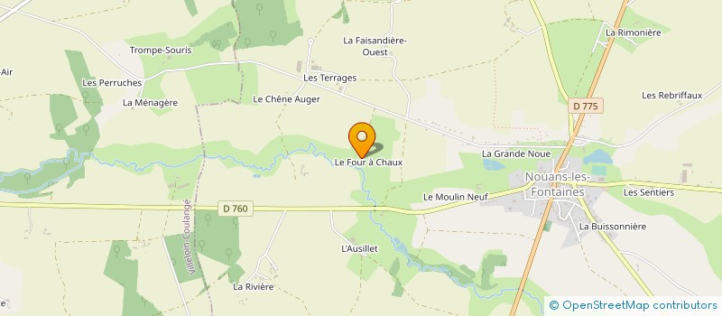 localisation de l'entreprise MADAME ISABELLE BELIN  GENILLE