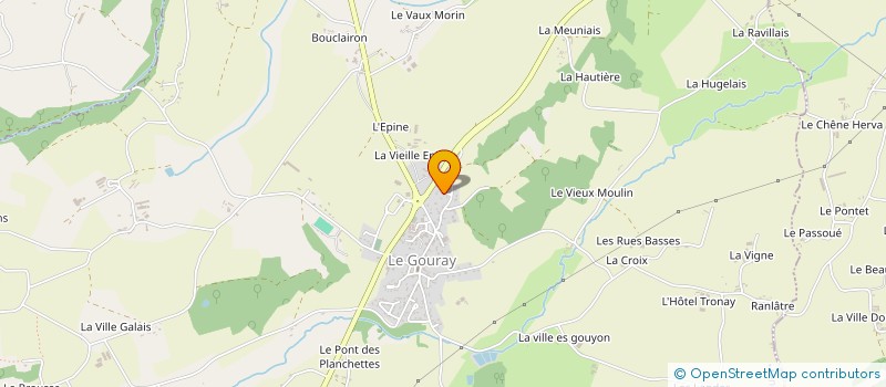 localisation de l'entreprise MADAME ISABELLE BELLEHACHE à LE MENE