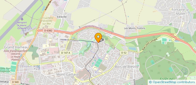 localisation de l'entreprise MADAME ISABELLE BENIZEAU à LE HAVRE