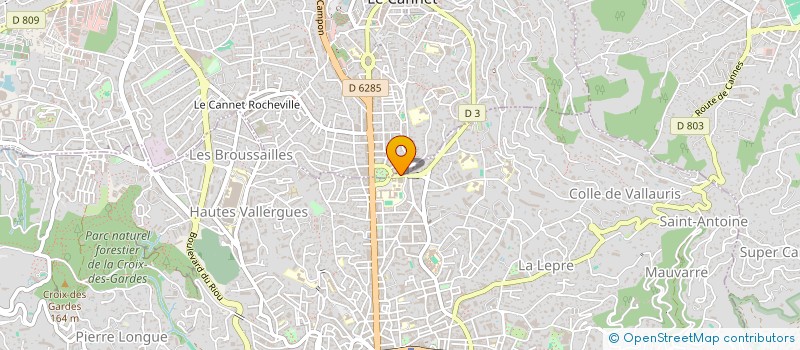 localisation de l'entreprise MADAME ISABELLE BENSA  CANNES