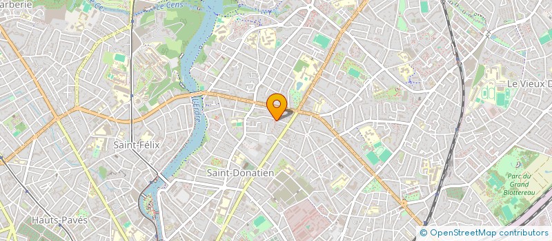 localisation de l'entreprise MADAME ISABELLE BERBICHE à NANTES