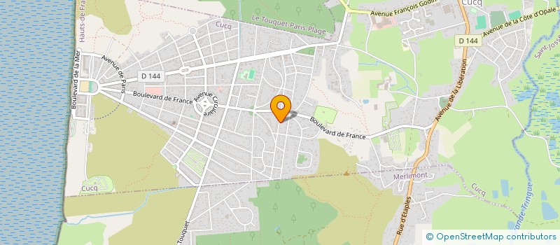 localisation de l'entreprise MADAME ISABELLE BERBONDE  CUCQ