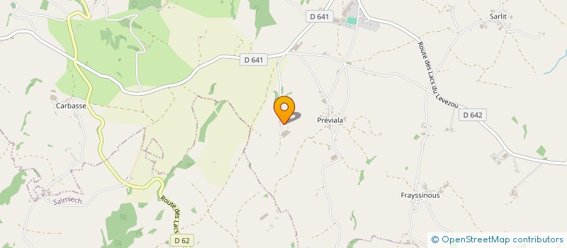 localisation de l'entreprise MADAME ISABELLE BERNAD  SEGUR