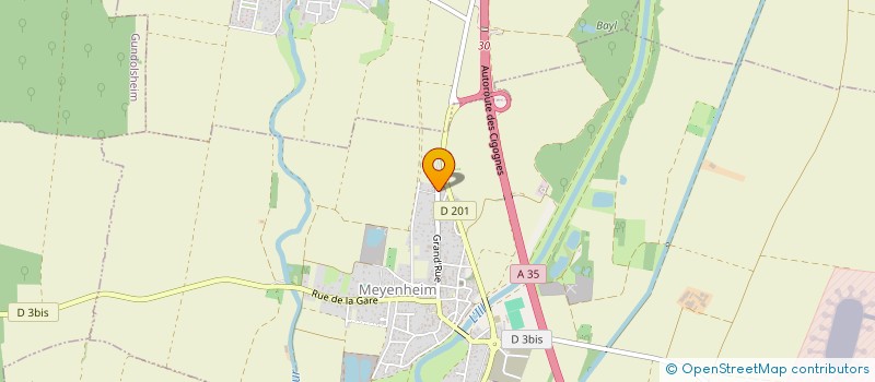 localisation de l'entreprise MADAME ISABELLE BERTINET  MEYENHEIM