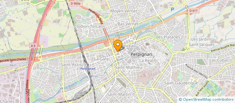 localisation de l'entreprise MADAME ISABELLE BERTRAN  PERPIGNAN