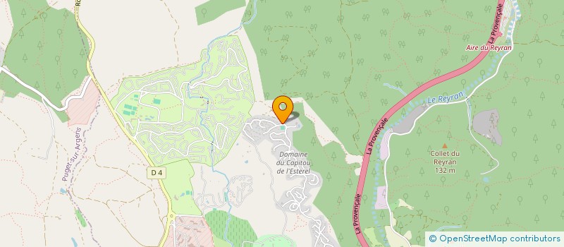 localisation de l'entreprise MADAME ISABELLE BERTRAND à FREJUS