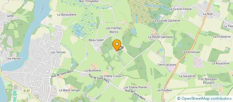 localisation de l'entreprise MADAME ISABELLE BES DE BERC  SUCE-SUR-ERDRE