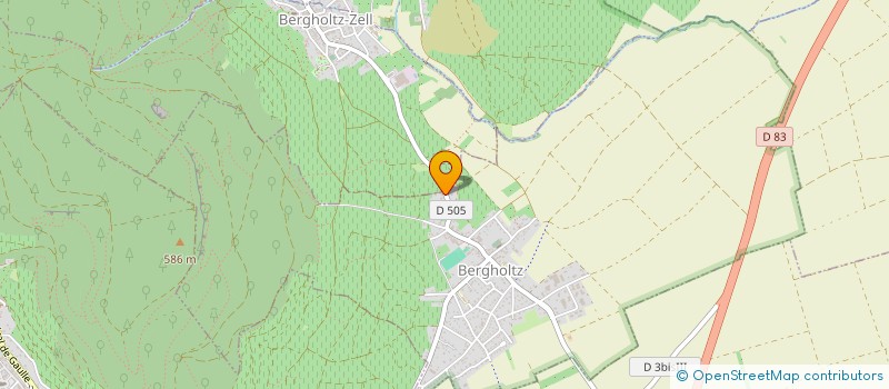 localisation de l'entreprise MADAME ISABELLE BEYER à BERGHOLTZ