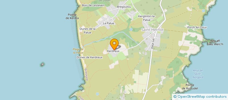 localisation de l'entreprise MADAME ISABELLE BEZOMBES  CROZON