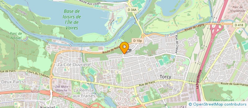 localisation de l'entreprise MADAME ISABELLE BIABIANY  TORCY