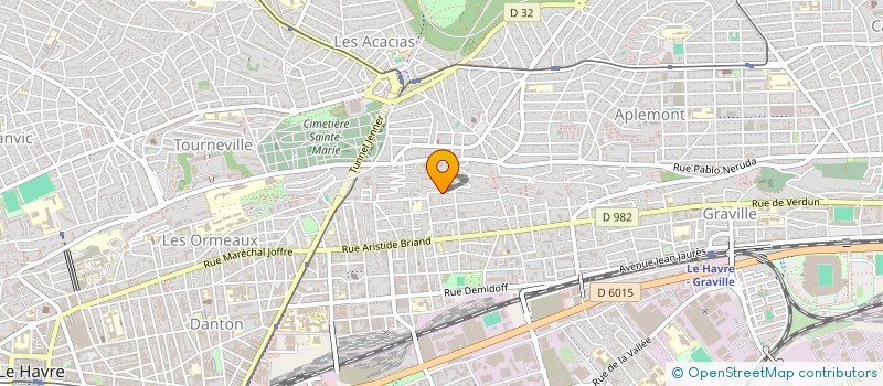 localisation de l'entreprise MADAME ISABELLE BIANCHINI à LE HAVRE