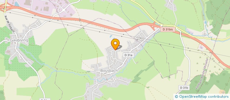 localisation de l'entreprise MADAME ISABELLE BIEGEL  BOUSBACH