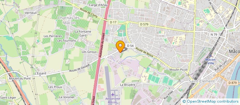 localisation de l'entreprise MADAME ISABELLE BIGEY HARDY à CHARNAY-LES-MACON