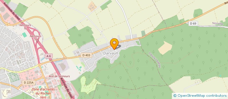 localisation de l'entreprise MADAME ISABELLE BIGOT  DARVAULT