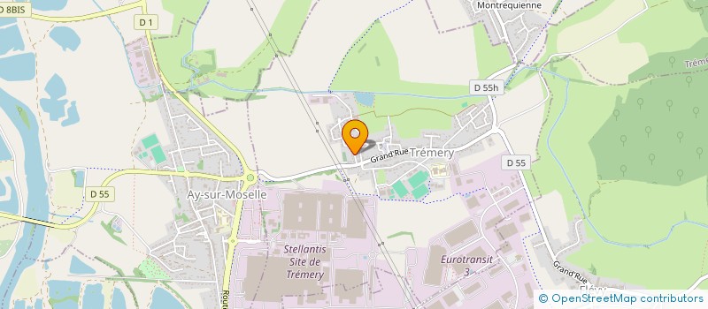 localisation de l'entreprise MADAME ISABELLE BILLOT  TREMERY