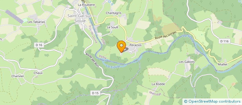 localisation de l'entreprise MADAME ISABELLE BLACHON  CHOUVIGNY