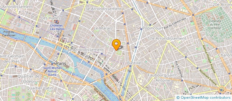 localisation de l'entreprise MADAME ISABELLE BLAISE  PARIS