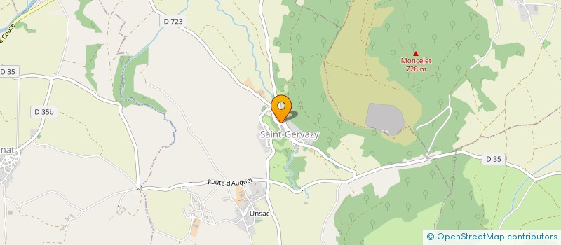 localisation de l'entreprise MADAME ISABELLE BLANCHART  SAINT-HERENT