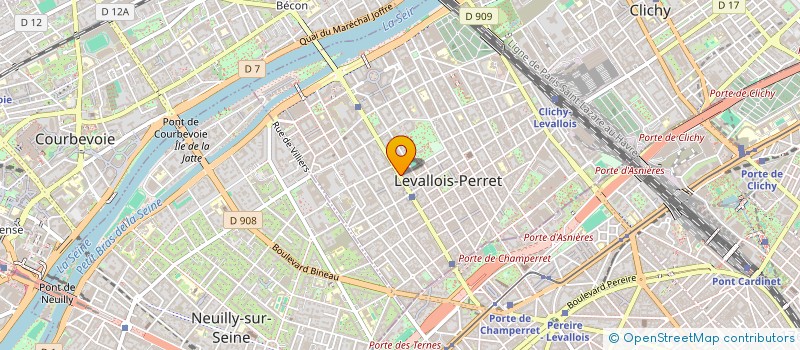 localisation de l'entreprise MADAME ISABELLE BLANCHOT à LEVALLOIS-PERRET