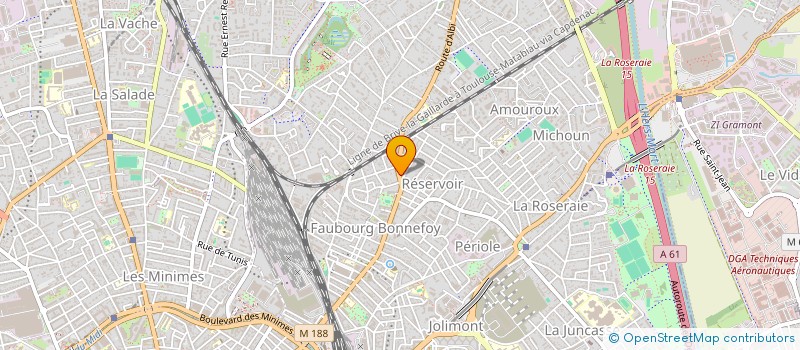 localisation de l'entreprise MADAME ISABELLE BLANCO à TOULOUSE