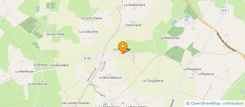 localisation de l'entreprise MADAME ISABELLE BLASCO  FROSSAY