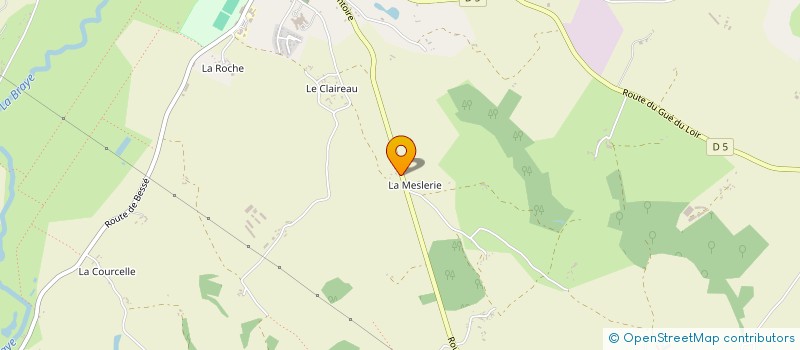 localisation de l'entreprise MADAME ISABELLE BLATEAU  SAVIGNY-SUR-BRAYE