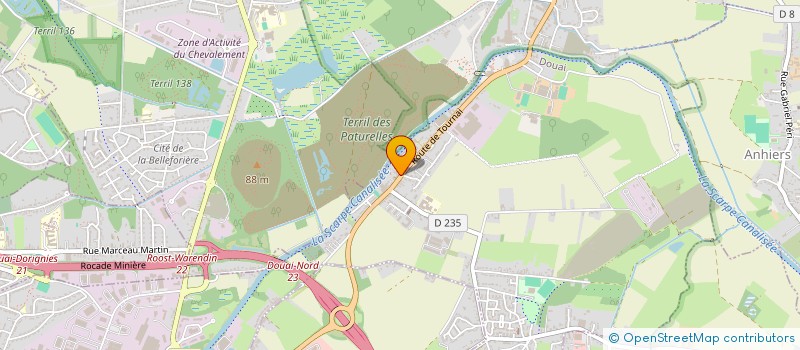 localisation de l'entreprise MADAME ISABELLE BLOKIAU  DOUAI