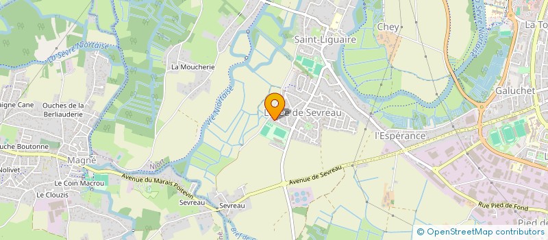 localisation de l'entreprise MADAME ISABELLE BLONDEAU  NIORT