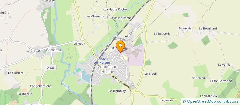 localisation de l'entreprise MADAME ISABELLE BLOT à SABLONS SUR HUISNE