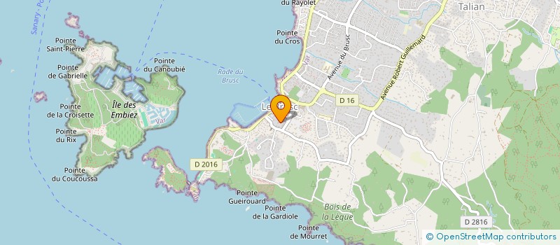 localisation de l'entreprise MADAME ISABELLE BOCKELEE à SIX FOURS LES PLAGES