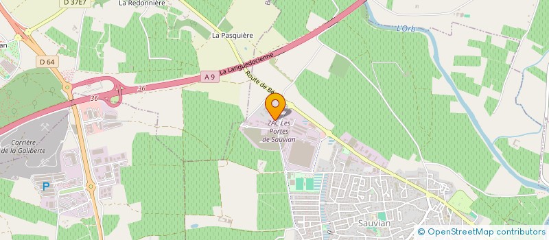 localisation de l'entreprise MADAME ISABELLE BOCQUET  SAUVIAN