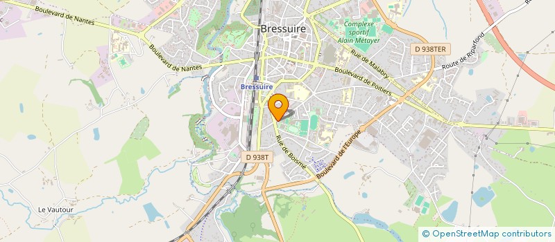 localisation de l'entreprise MADAME ISABELLE BODIN  BRESSUIRE