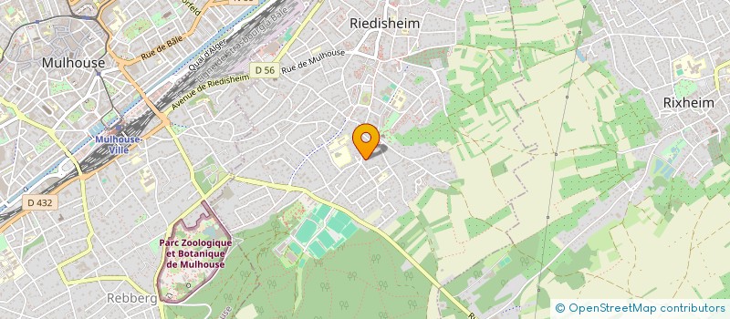 localisation de l'entreprise MADAME ISABELLE BOETSCH  RIEDISHEIM