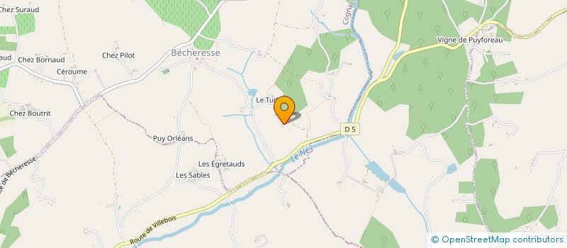 localisation de l'entreprise MADAME ISABELLE BOEUF  BECHERESSE