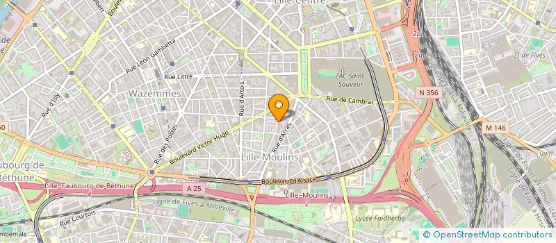 localisation de l'entreprise MADAME ISABELLE BOFANGA WALA à LILLE
