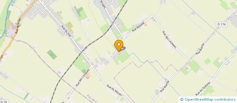 localisation de l'entreprise MADAME ISABELLE BOIDIN  SAILLY-SUR-LA-LYS