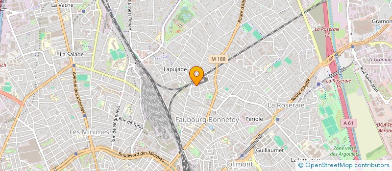 localisation de l'entreprise MADAME ISABELLE BOISSOU à TOULOUSE