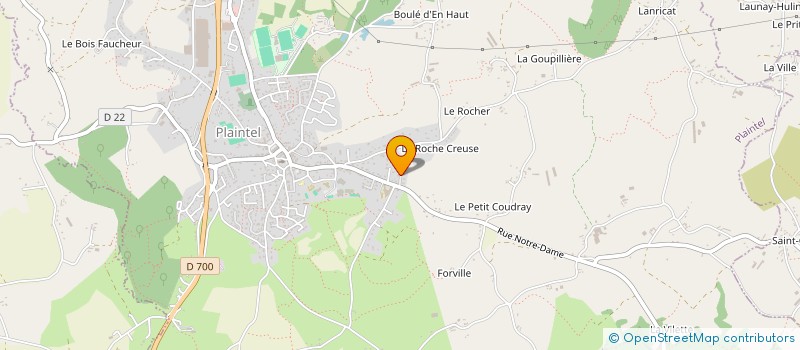 localisation de l'entreprise MADAME ISABELLE BOITARD  PLAINTEL