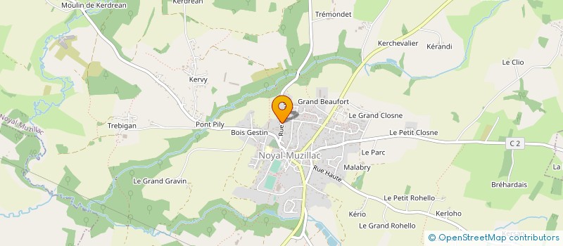 localisation de l'entreprise MADAME ISABELLE BOITOUT à MUZILLAC