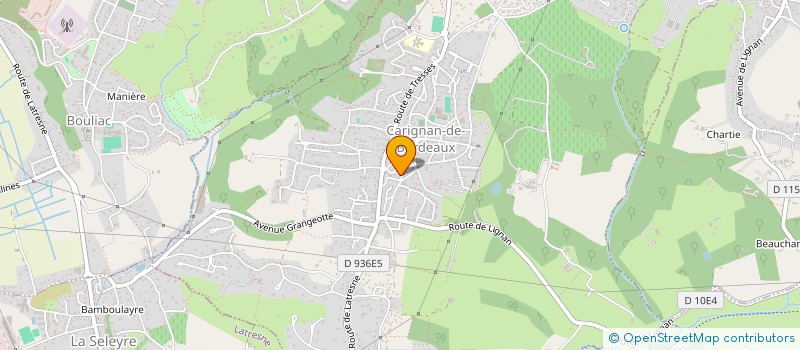 localisation de l'entreprise MADAME ISABELLE BONFANTI  CARIGNAN-DE-BORDEAUX