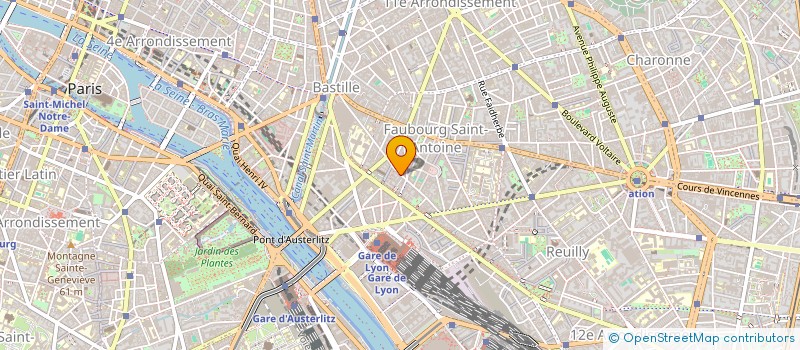 localisation de l'entreprise MADAME ISABELLE BONGARD  PARIS