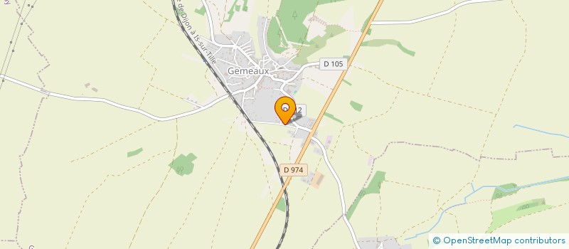 localisation de l'entreprise MADAME ISABELLE BONIN  GEMEAUX