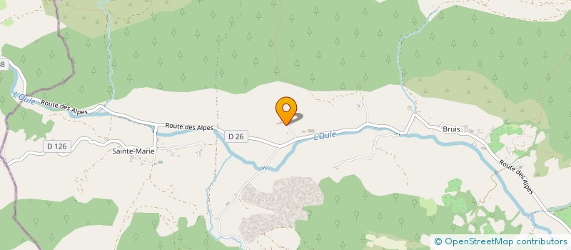 localisation de l'entreprise MADAME ISABELLE BONNARDOT  VALDOULE